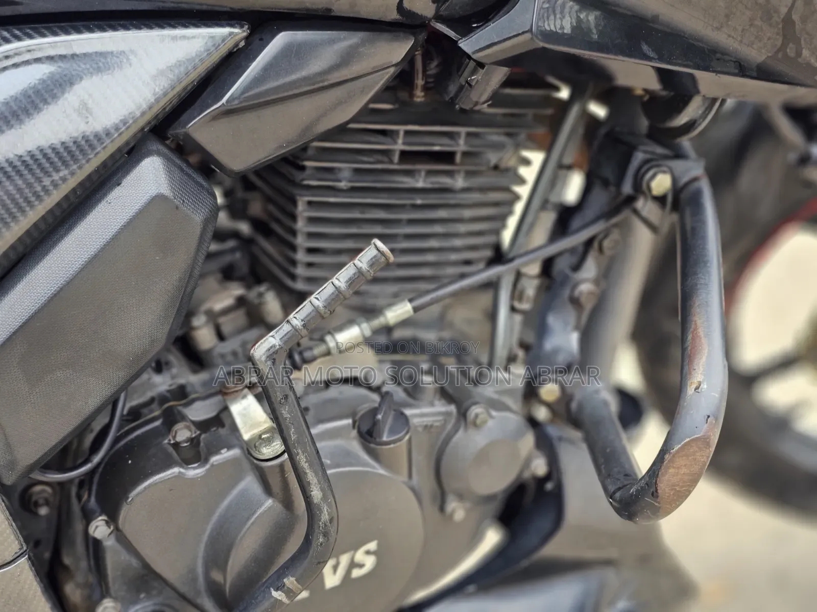 TVS Apache 160 4V 2018 Black