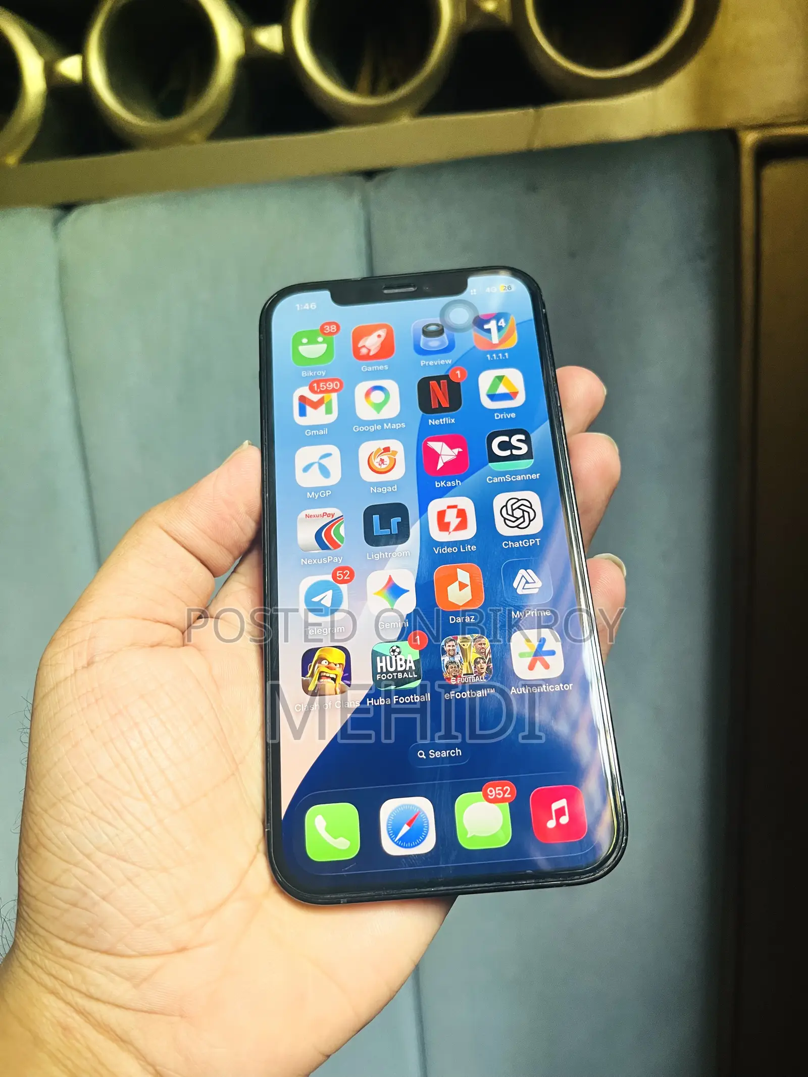 অ্যাপল আইফোন ১২ প্রো ১২৮ জিবি নীল