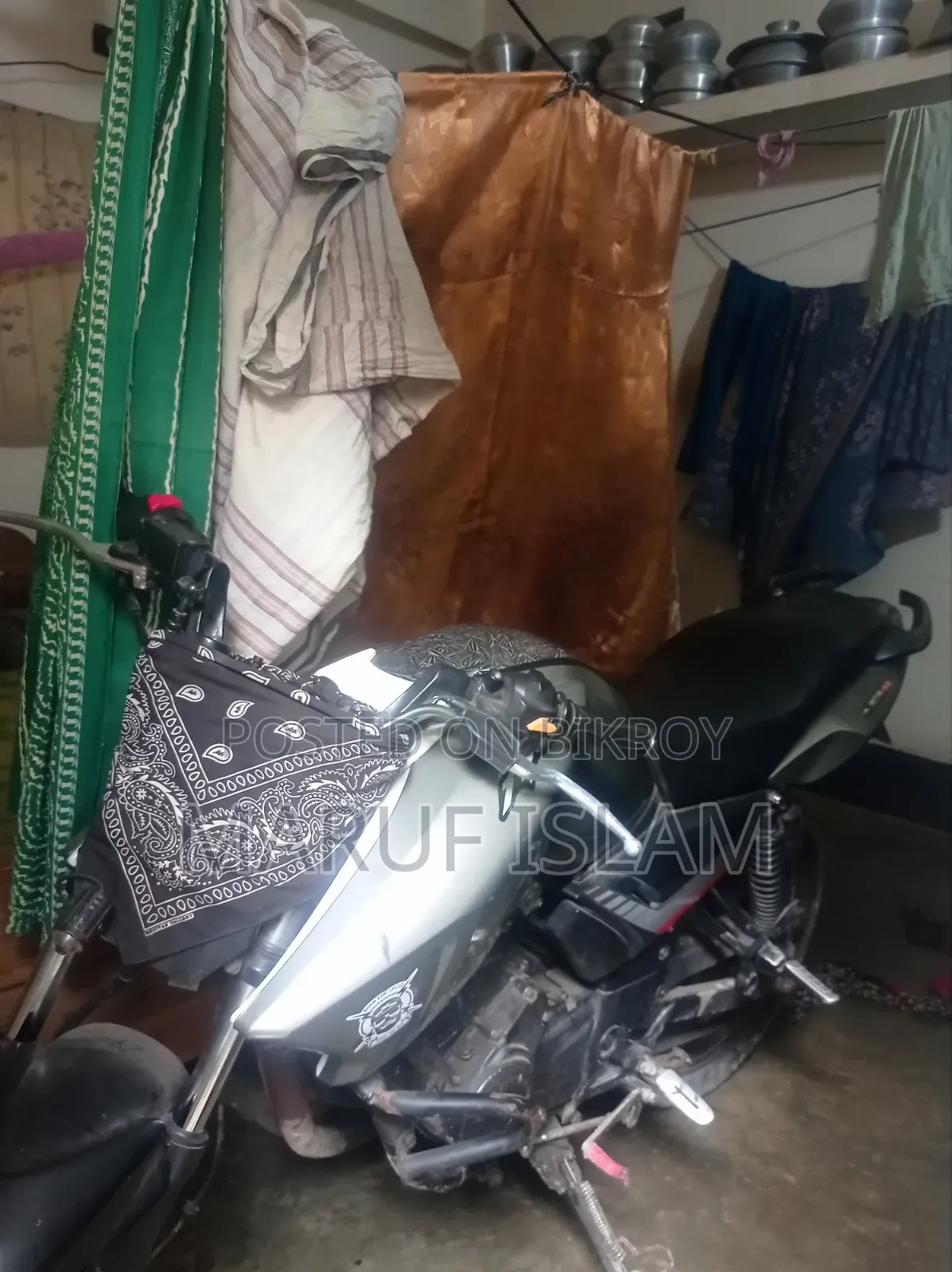 TVS Apache RTR 160 2V 2017 Silver