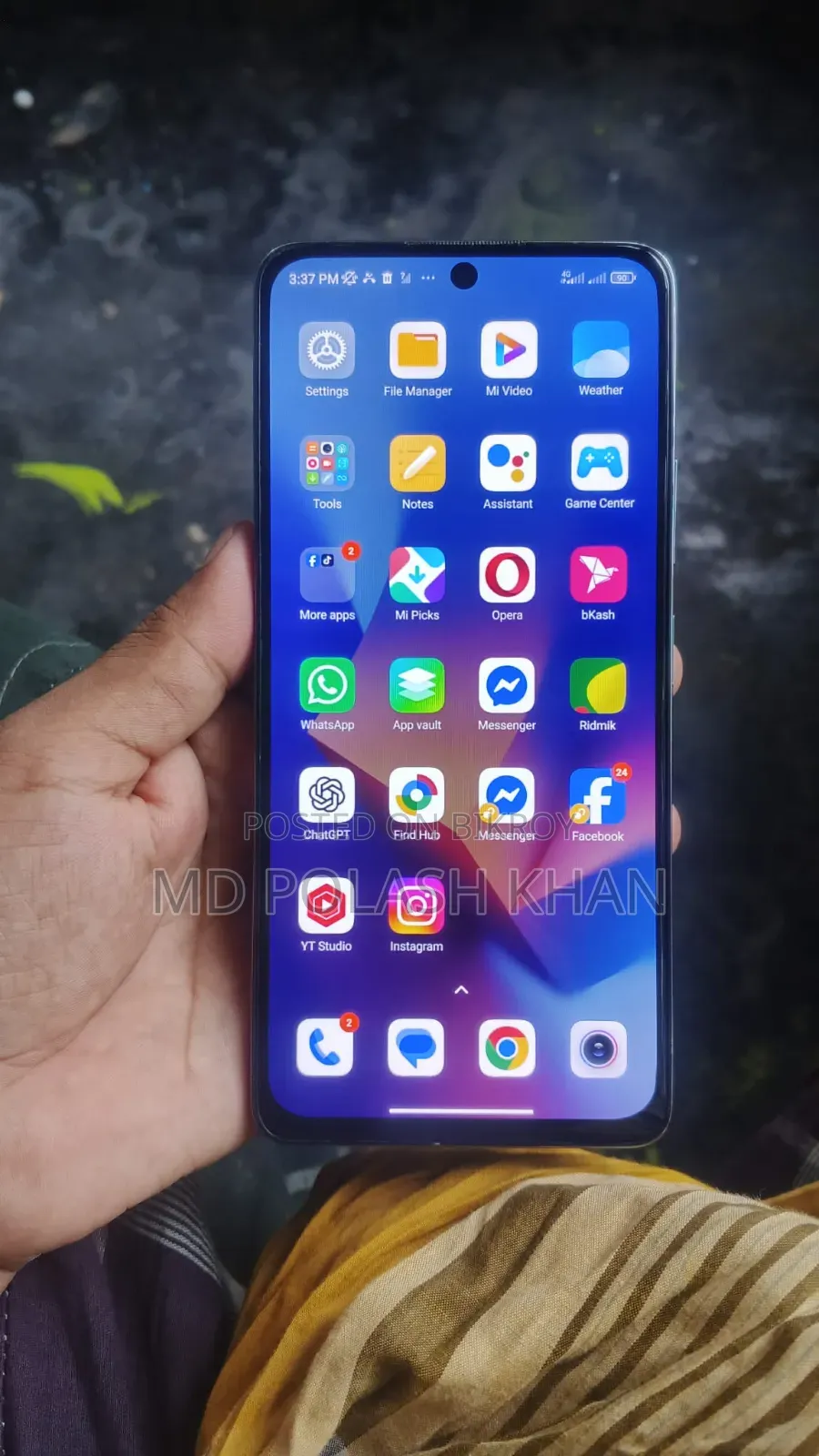 শাওমি মি নোট ১০ প্রো ২৫৬ জিবি ব্লু