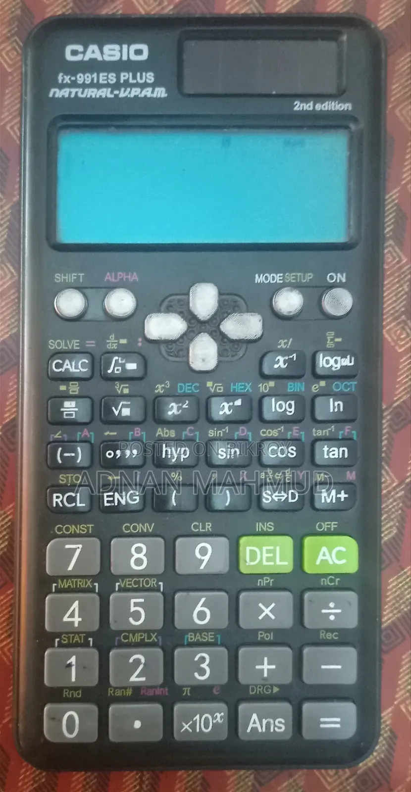 Casio Fx-991es PLUS 2nd Edition (Original)
