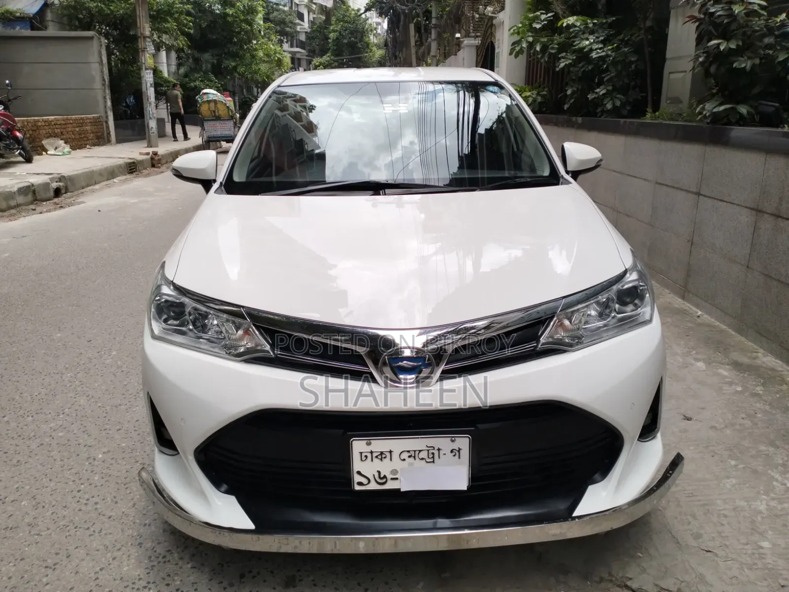 Toyota Axio 1.5 Hybrid 2WD 2018 White