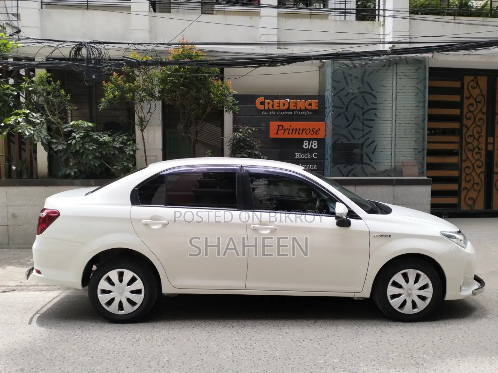 Toyota Axio 1.5 Hybrid 2WD 2018 White