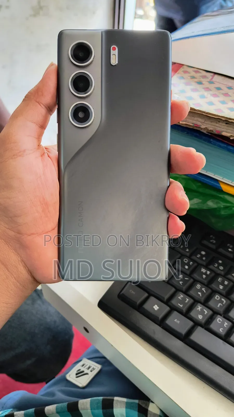 Tecno Camon 40 Pro 4G 256 GB Black