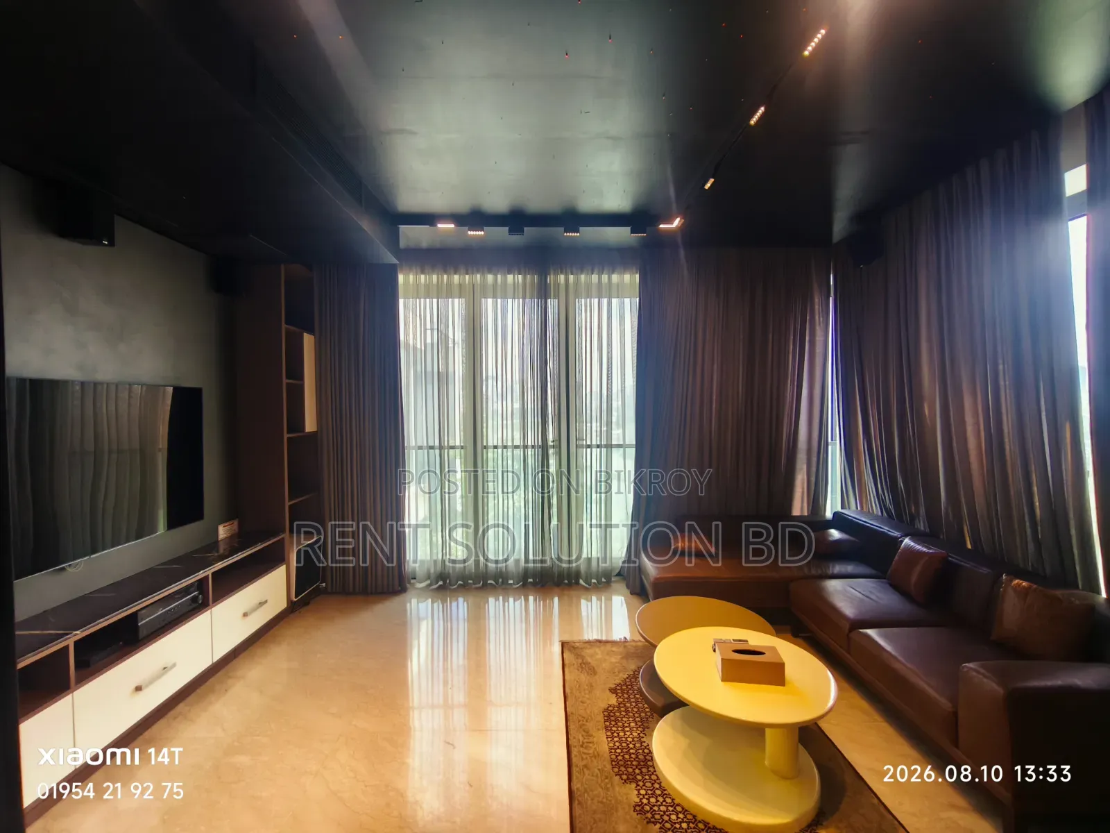 Furnished 3-Bedroom Apartment in Gulshan for Rent
