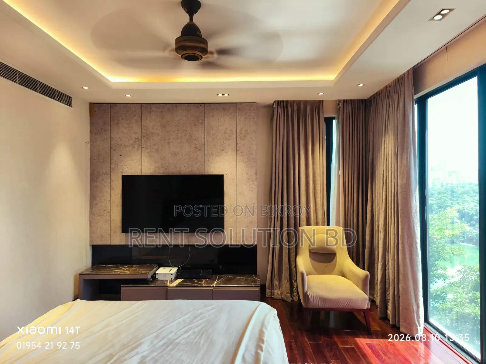 Furnished 3-Bedroom Apartment in Gulshan for Rent