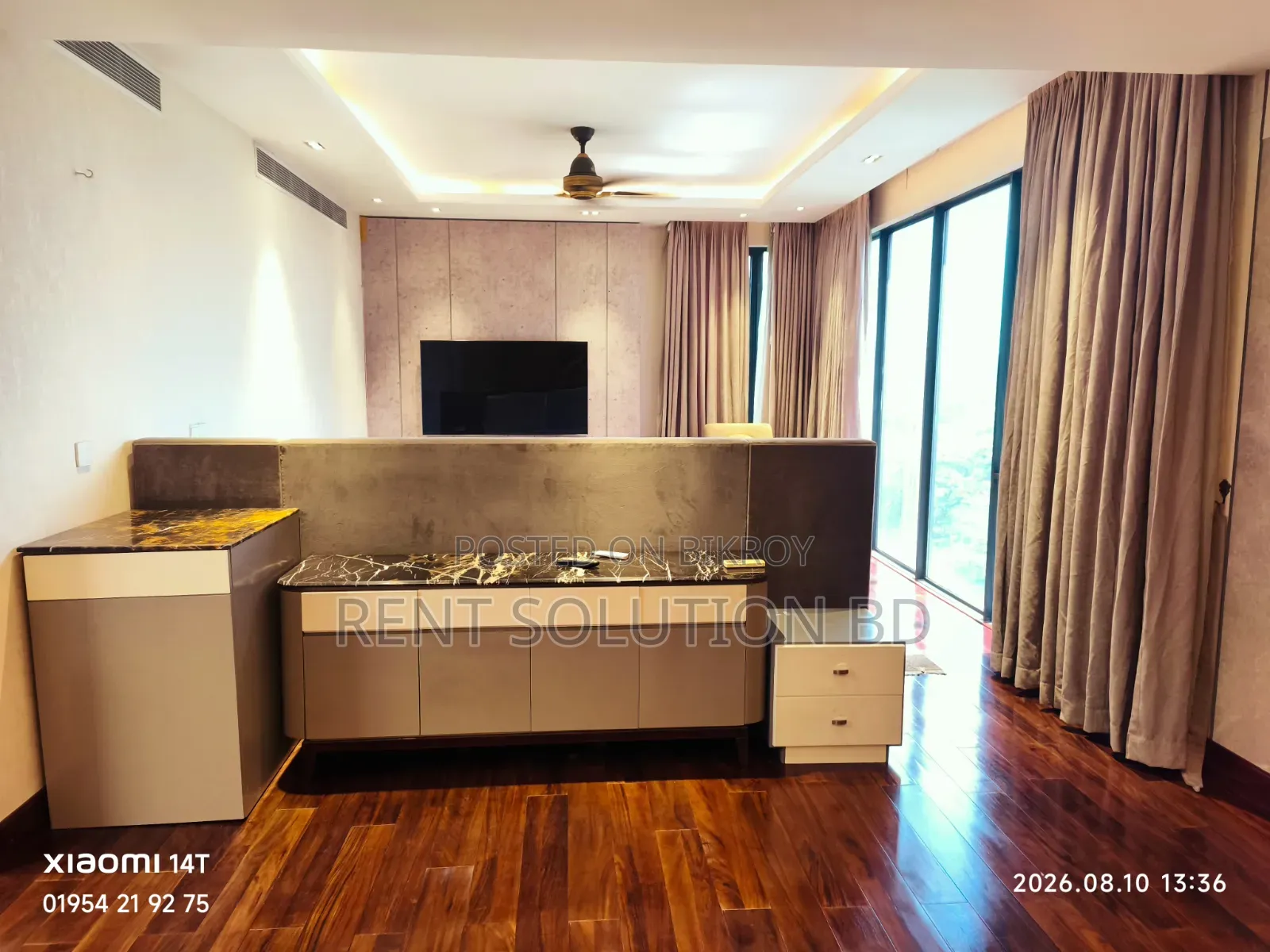 Furnished 3-Bedroom Apartment in Gulshan for Rent