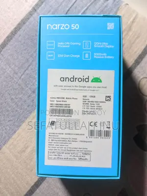 Realme Narzo 50 128 GB Black