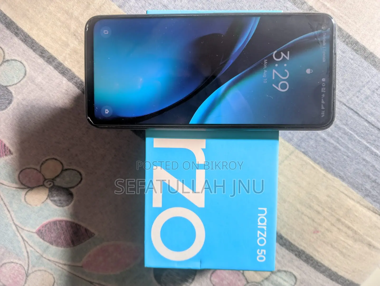 Realme Narzo 50 128 GB Black