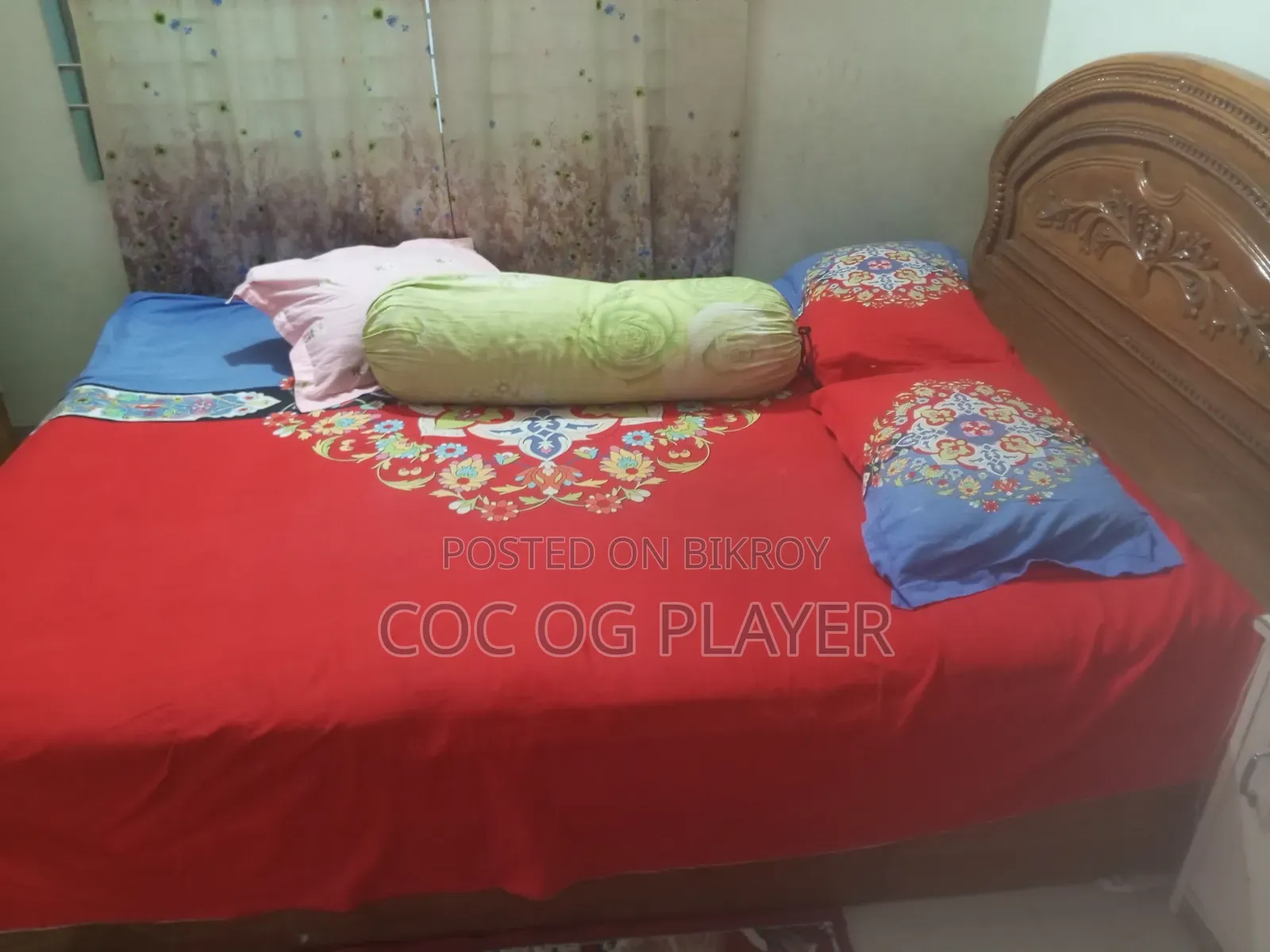 Wooden Bed (কাঠের খাট)