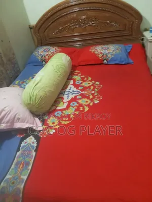 Wooden Bed (কাঠের খাট)