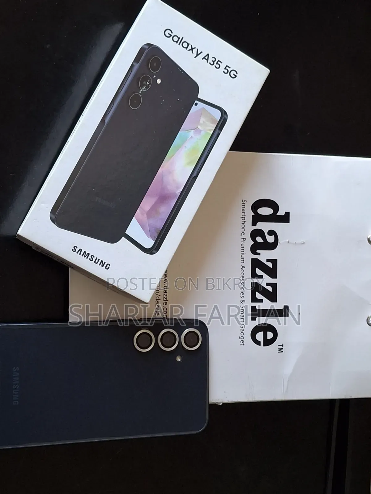 স্যামসাং গ্যালাক্সি এ৩৫ ১২৮ জিবি নীল