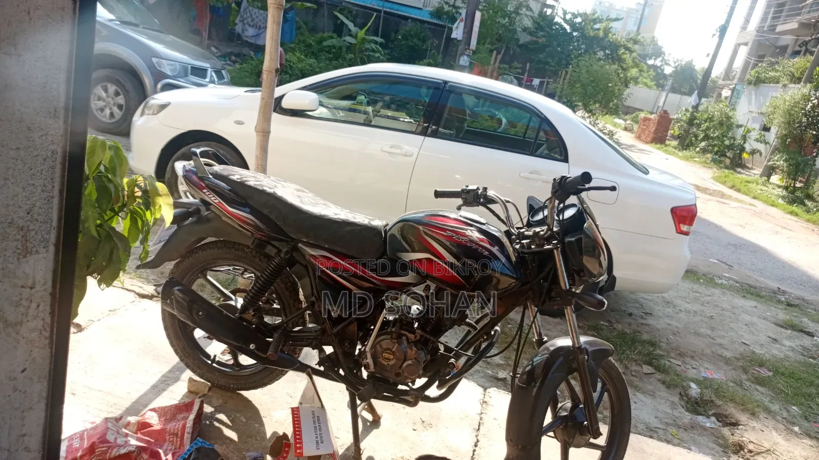 Bajaj Discover 100 2016 Black