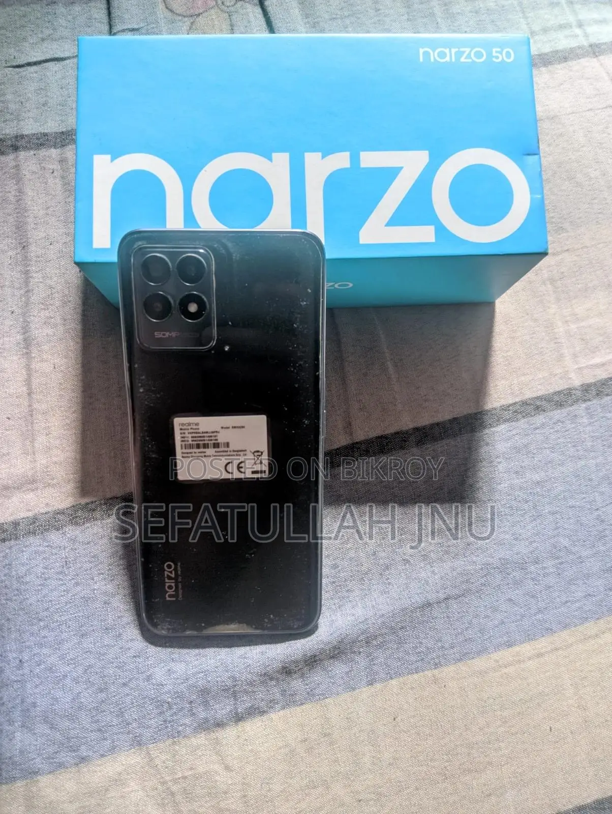 Realme Narzo 50 128 GB Black
