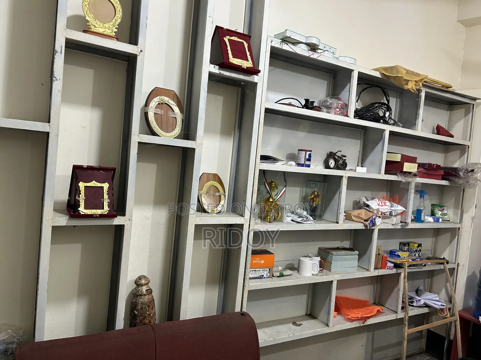 All items of the print shop will be sold