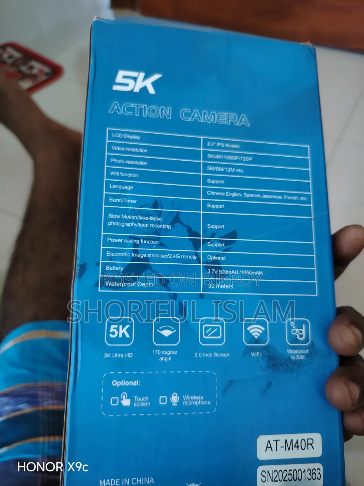 Action Camera for Sale | Like New Condition