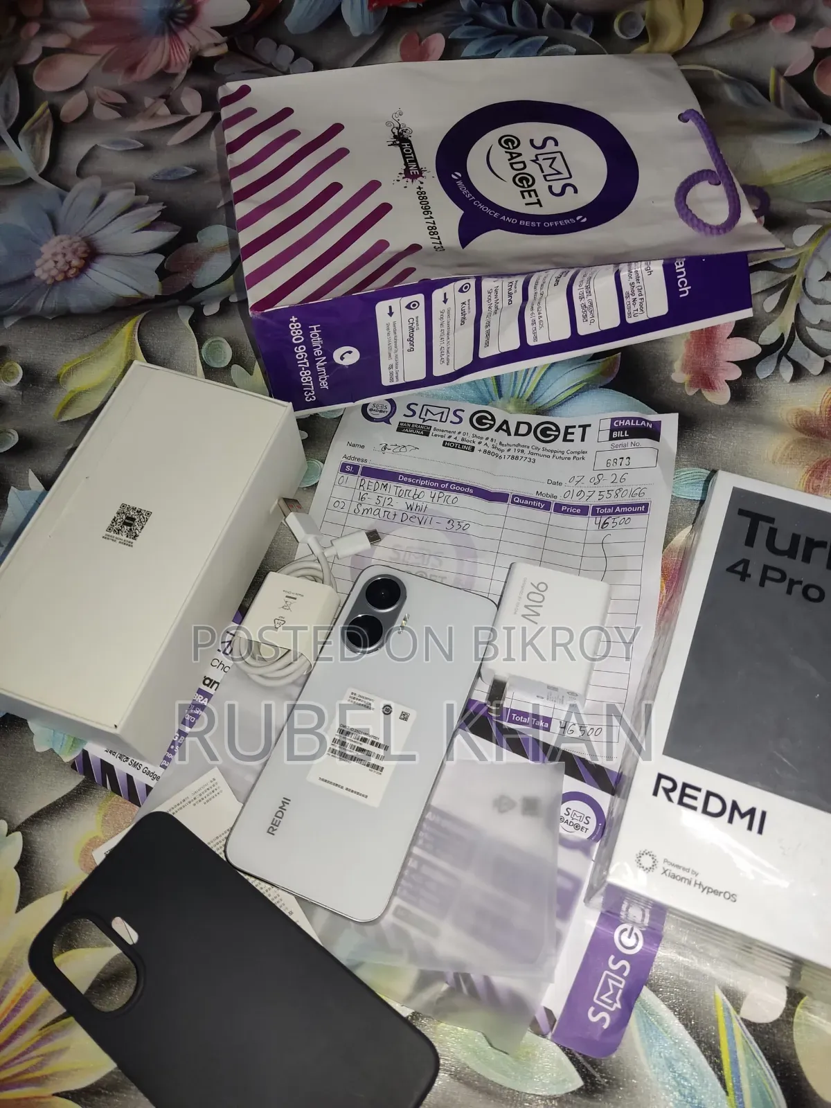 Xiaomi Redmi Turbo 4 Pro 512 GB White