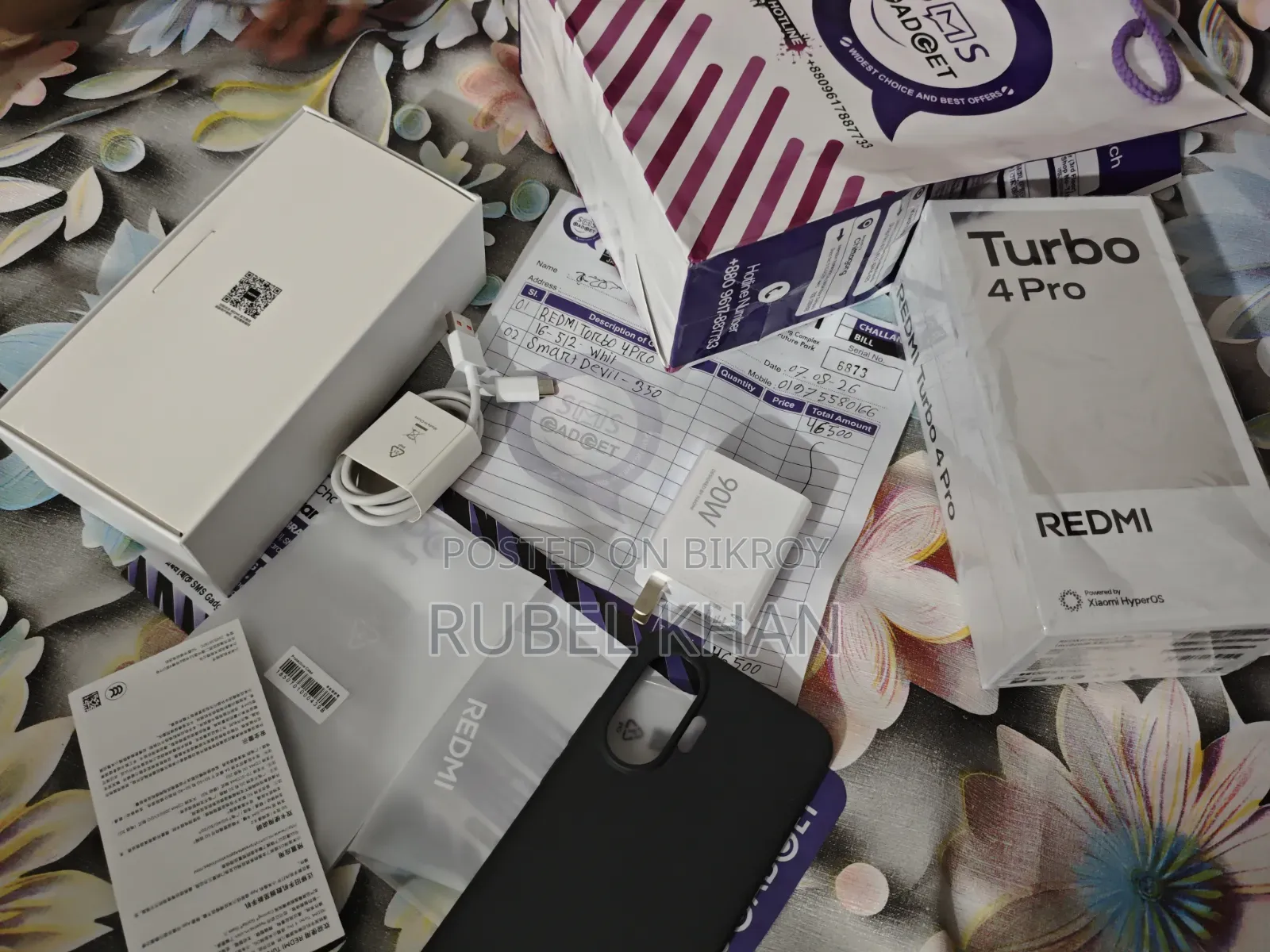 Xiaomi Redmi Turbo 4 Pro 512 GB White