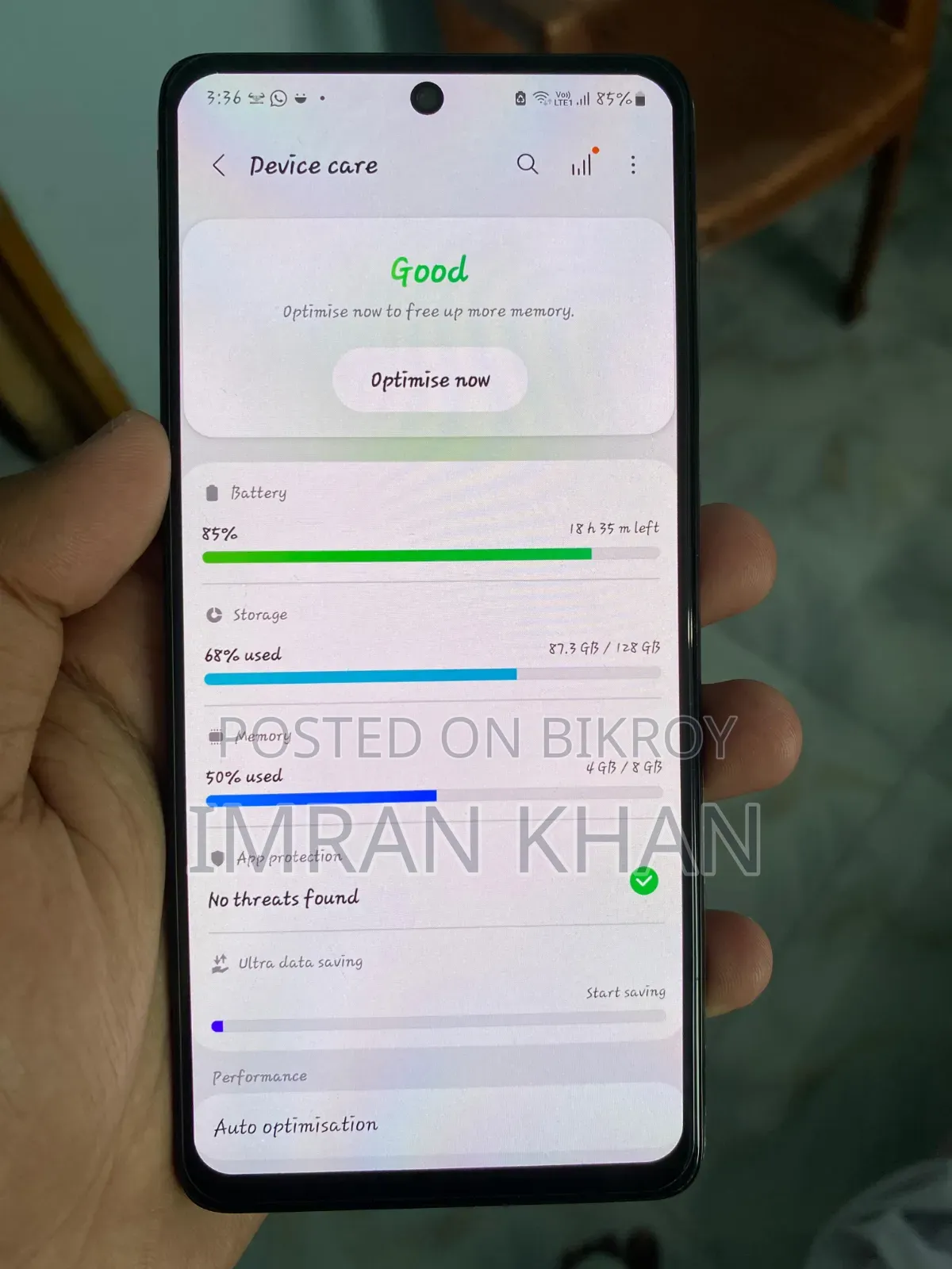 Samsung Galaxy A71 128 GB White