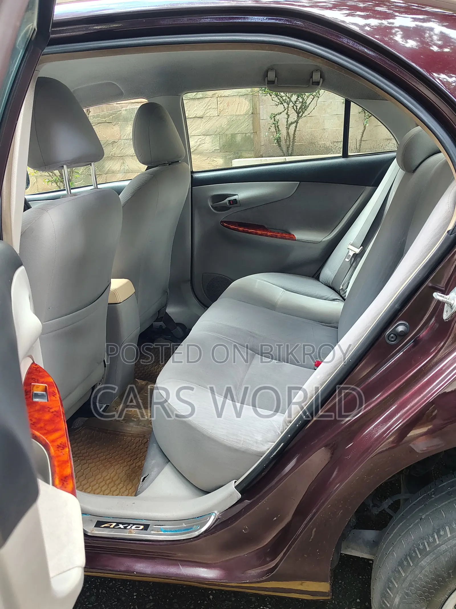 Toyota Axio 1.5 G 2WD 2009 Red
