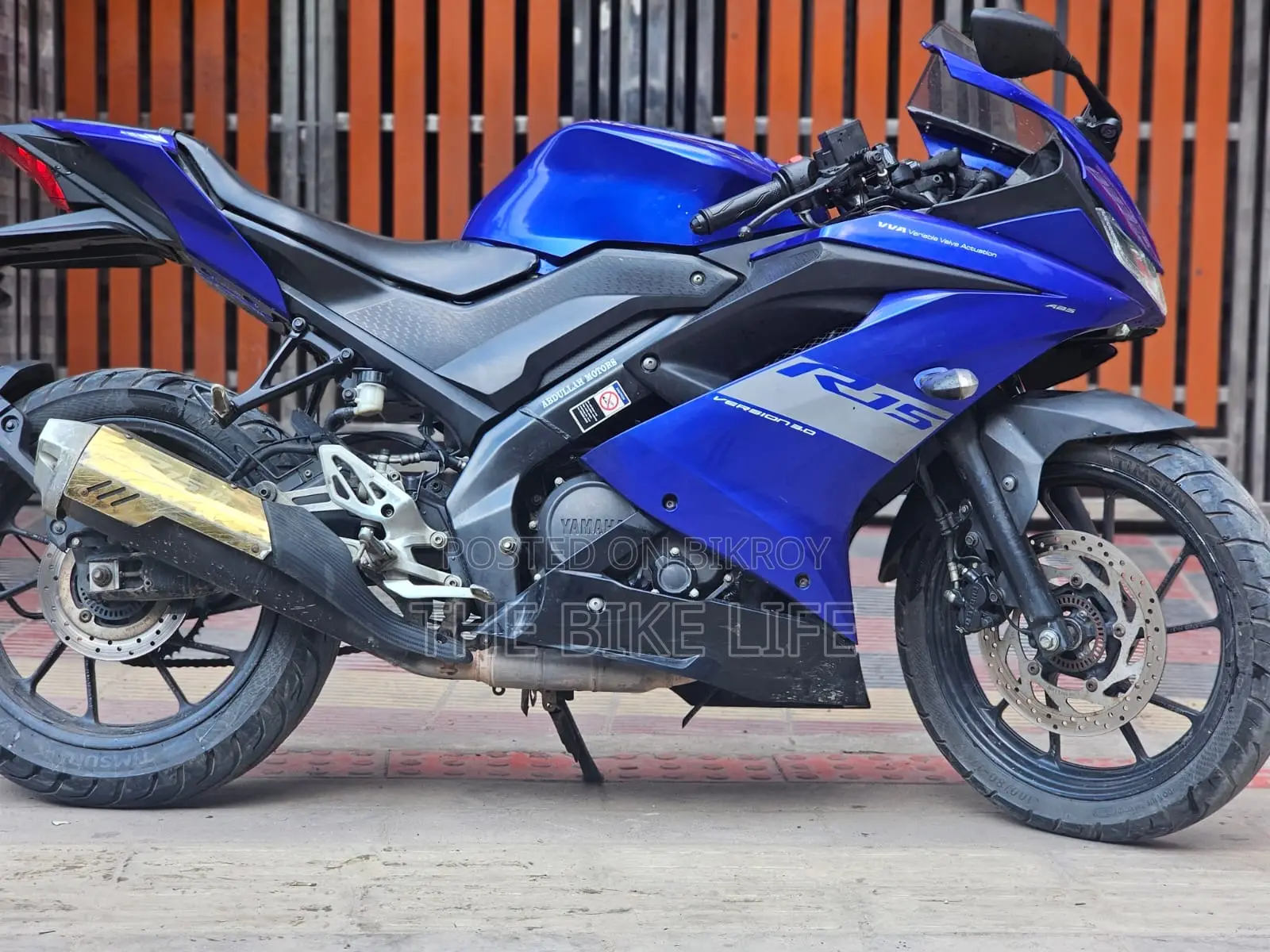 Yamaha R15 V3 2022 Blue