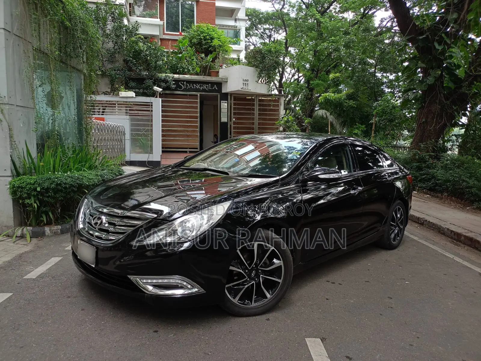 Hyundai Sonata Limited 2.0T Sedan (2.0L 4-Cylinder 6-Speed Automatic) 2012 Black