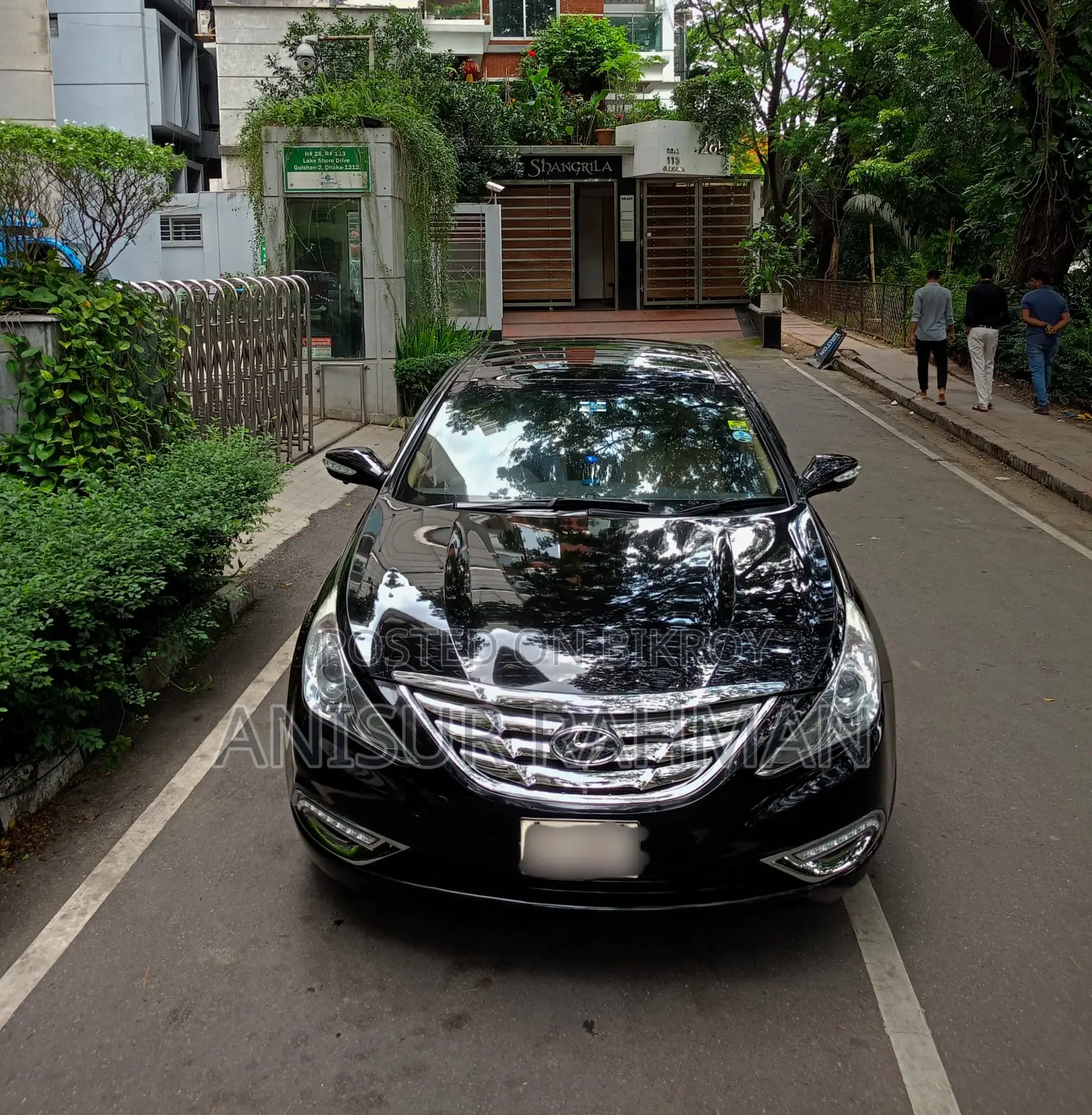 Hyundai Sonata Limited 2.0T Sedan (2.0L 4-Cylinder 6-Speed Automatic) 2012 Black