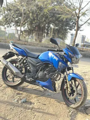 টিভিএস অ্যাপাচি আরটিআর ১৬০ টুভি ২০১৮ ব্লু