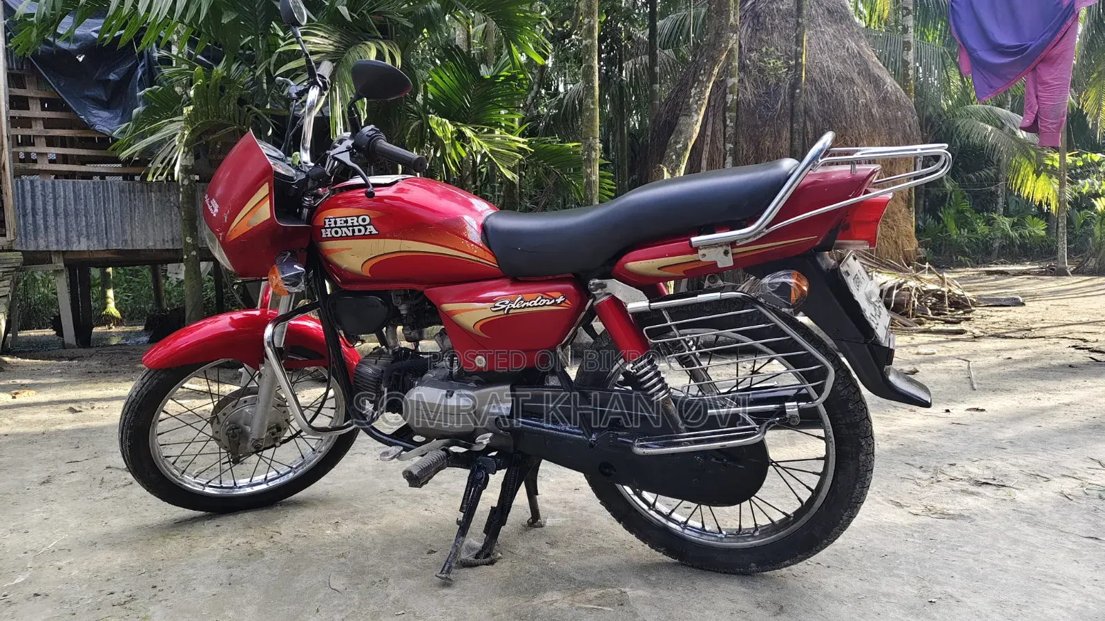 Hero Splendor iSmart 2015 Red