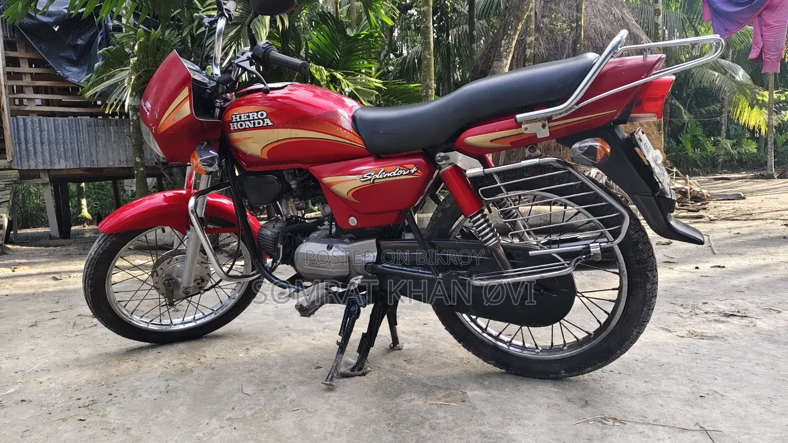 Hero Splendor iSmart 2015 Red