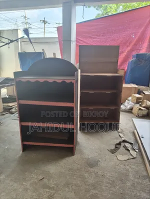Attractive wooden shelf with box for sale.