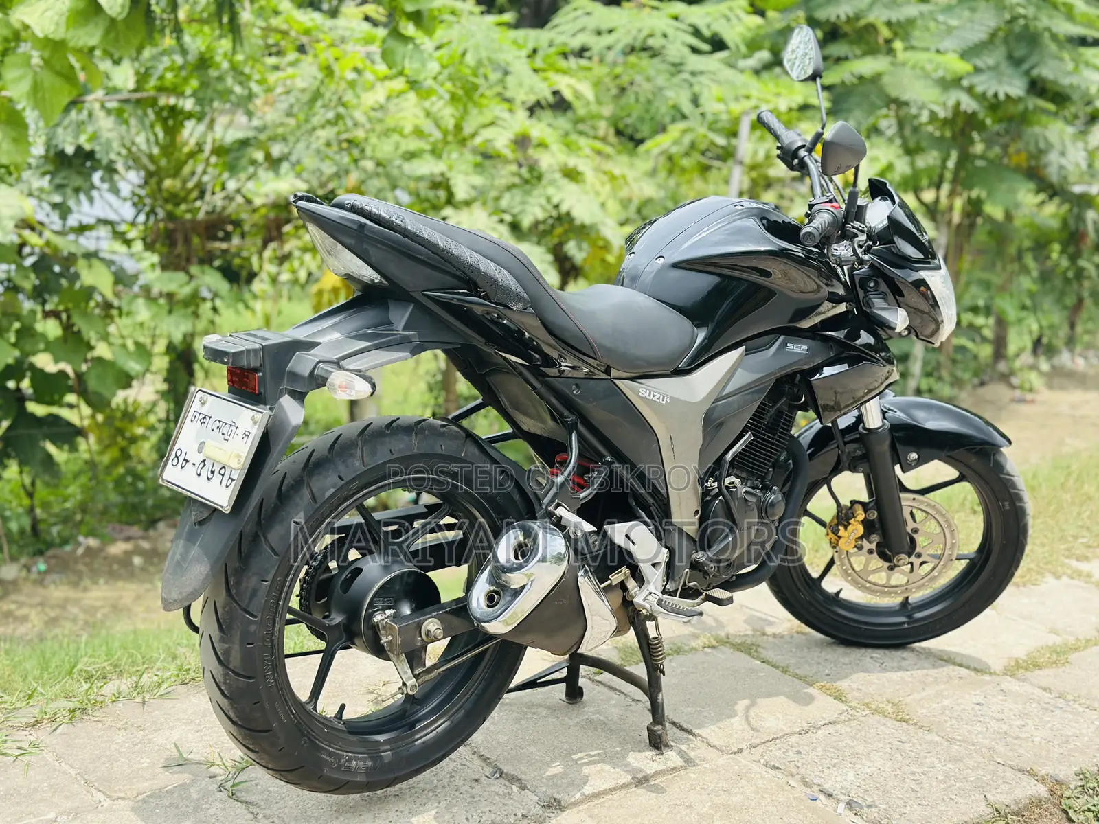 Suzuki Gixxer 2024 Black