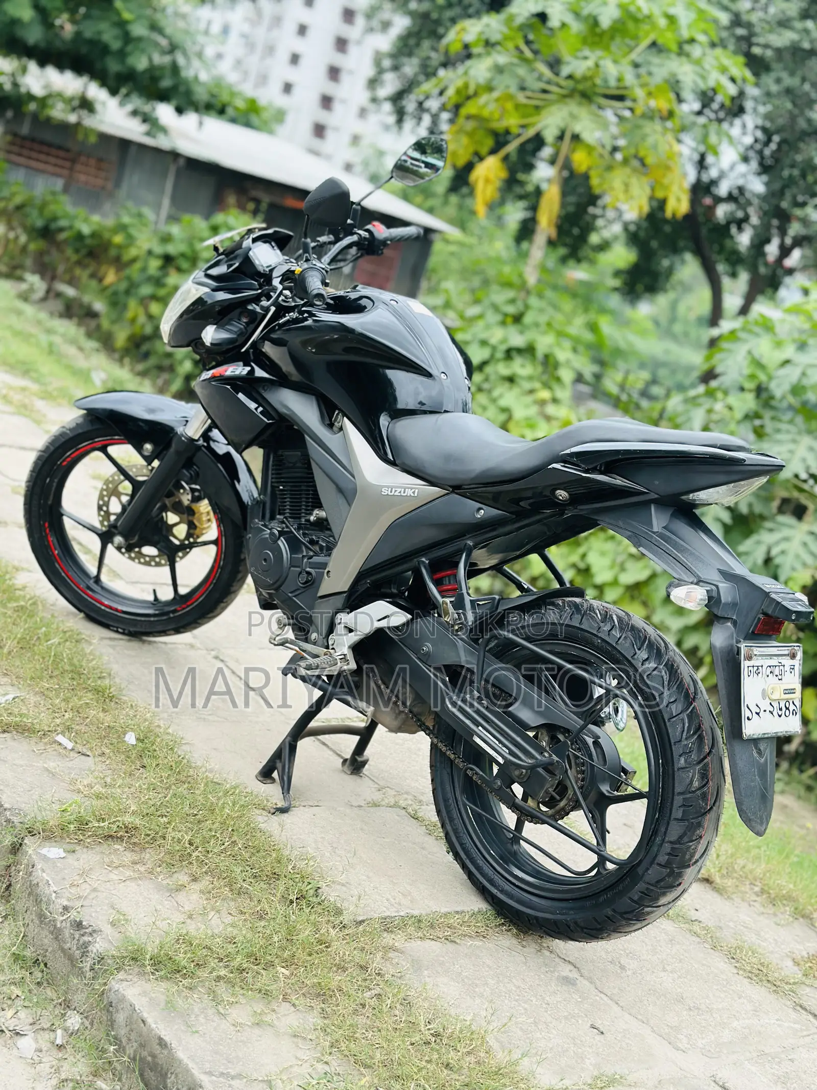 Suzuki Gixxer 2024 Black