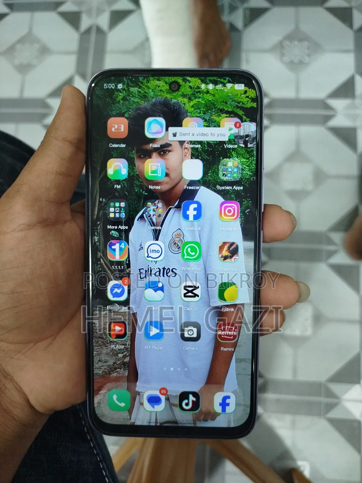 New Infinix Hot 70 128 GB Purple