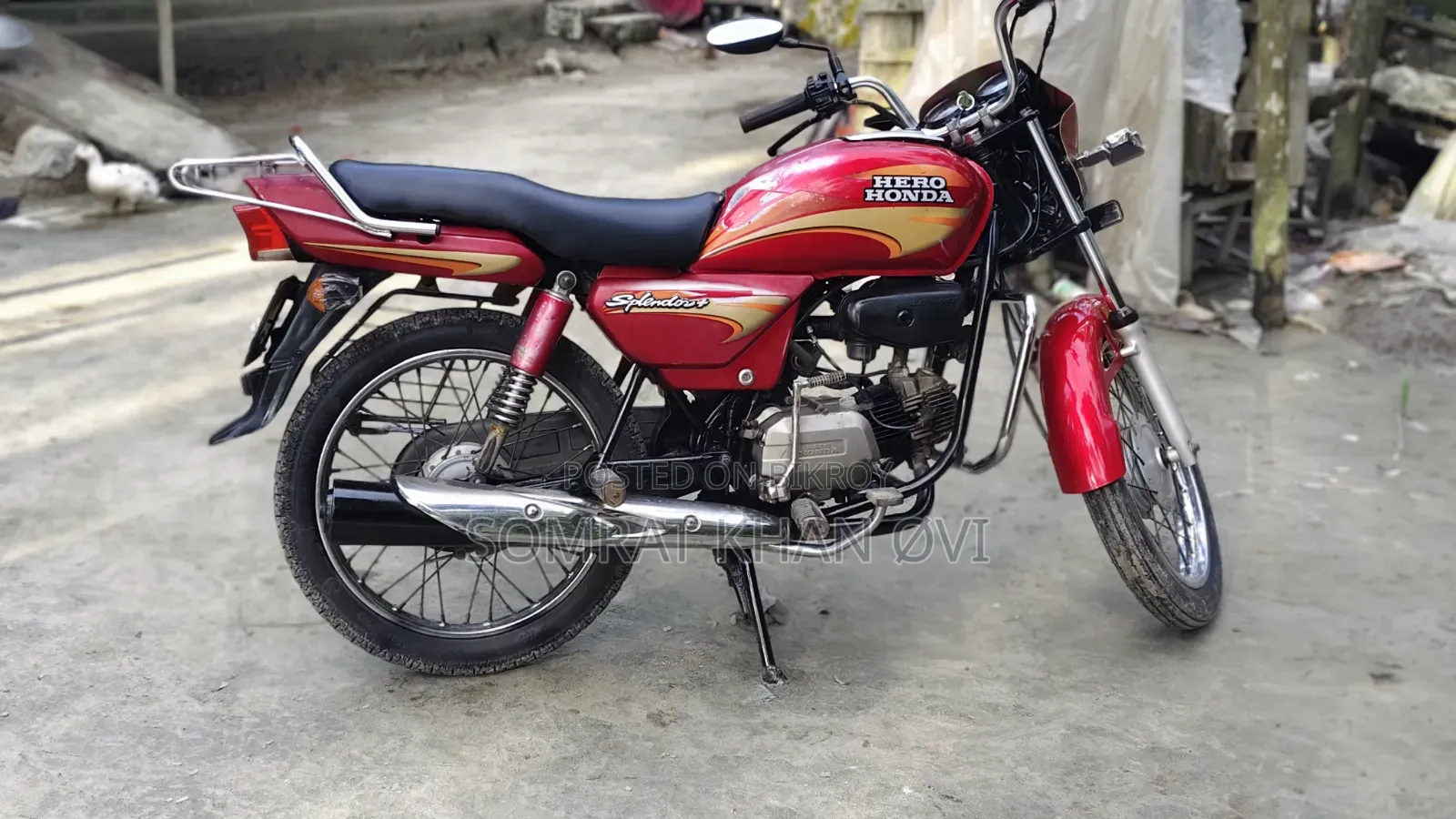 Hero Splendor iSmart 2015 Red