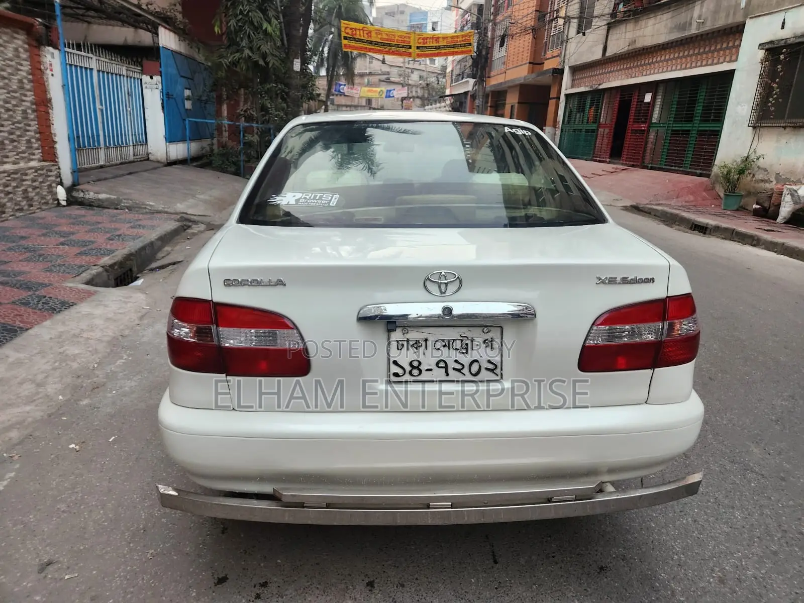 Toyota Corolla Automatic 1997 White