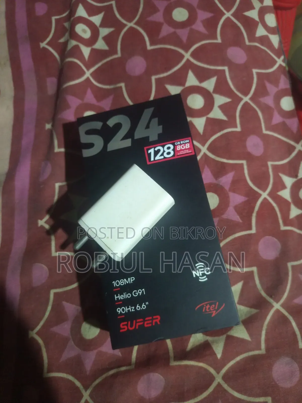 Itel S24 128 GB Black