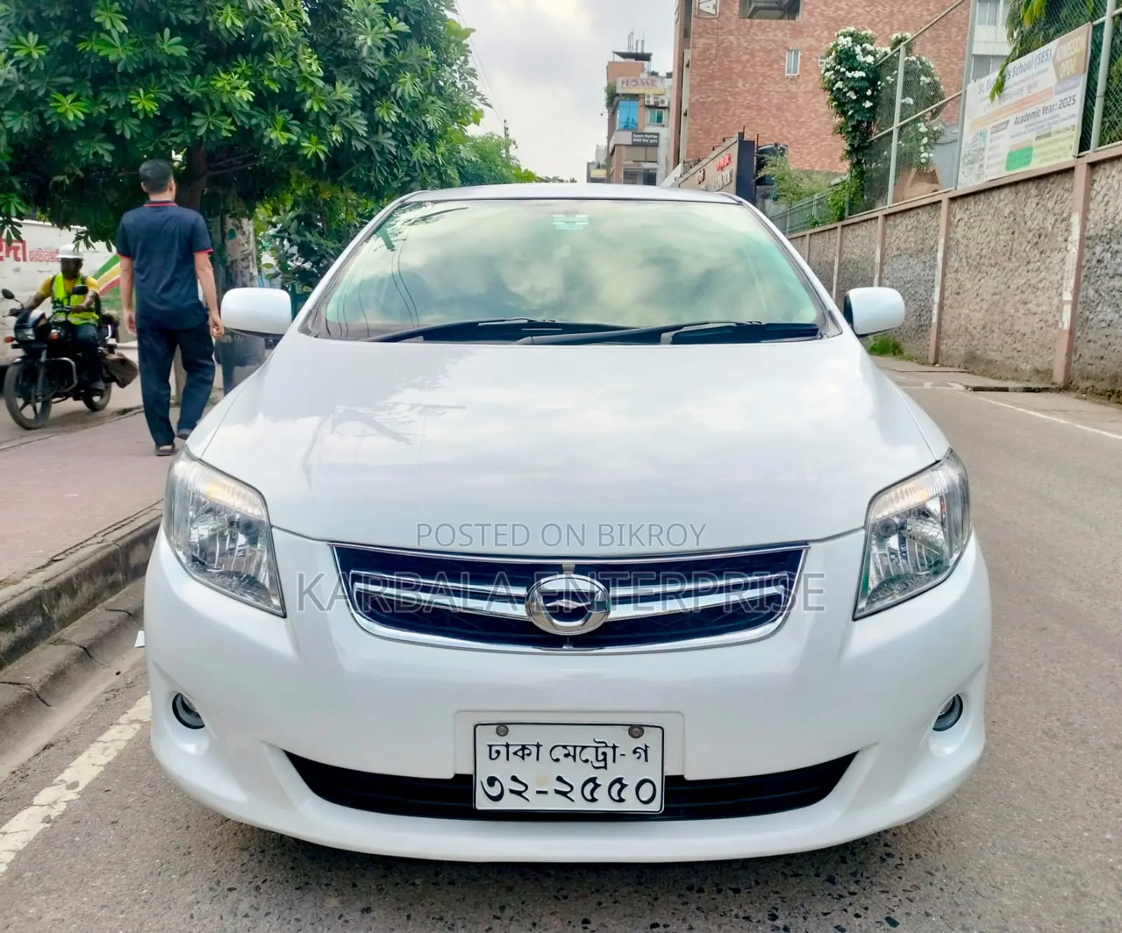 Toyota Corolla Fielder 1.5 Petrol Front-Wheel Drive 2011 White