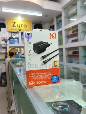 McDodo PD 20W Fast Charger Kit Adapter USB-C to Lightning Cable