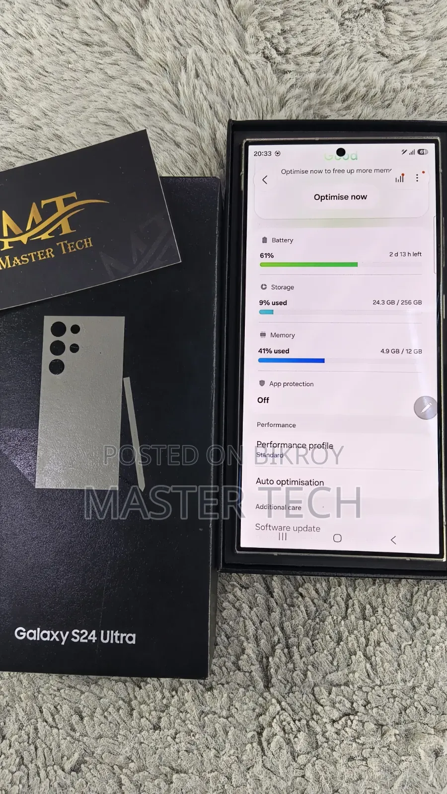 Samsung Galaxy S24 Ultra 256 GB Gray