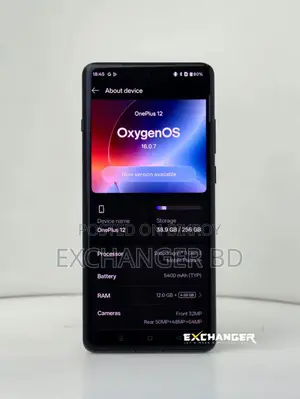 ওয়ানপ্লাস ১২ ২৫৬ জিবি কালো