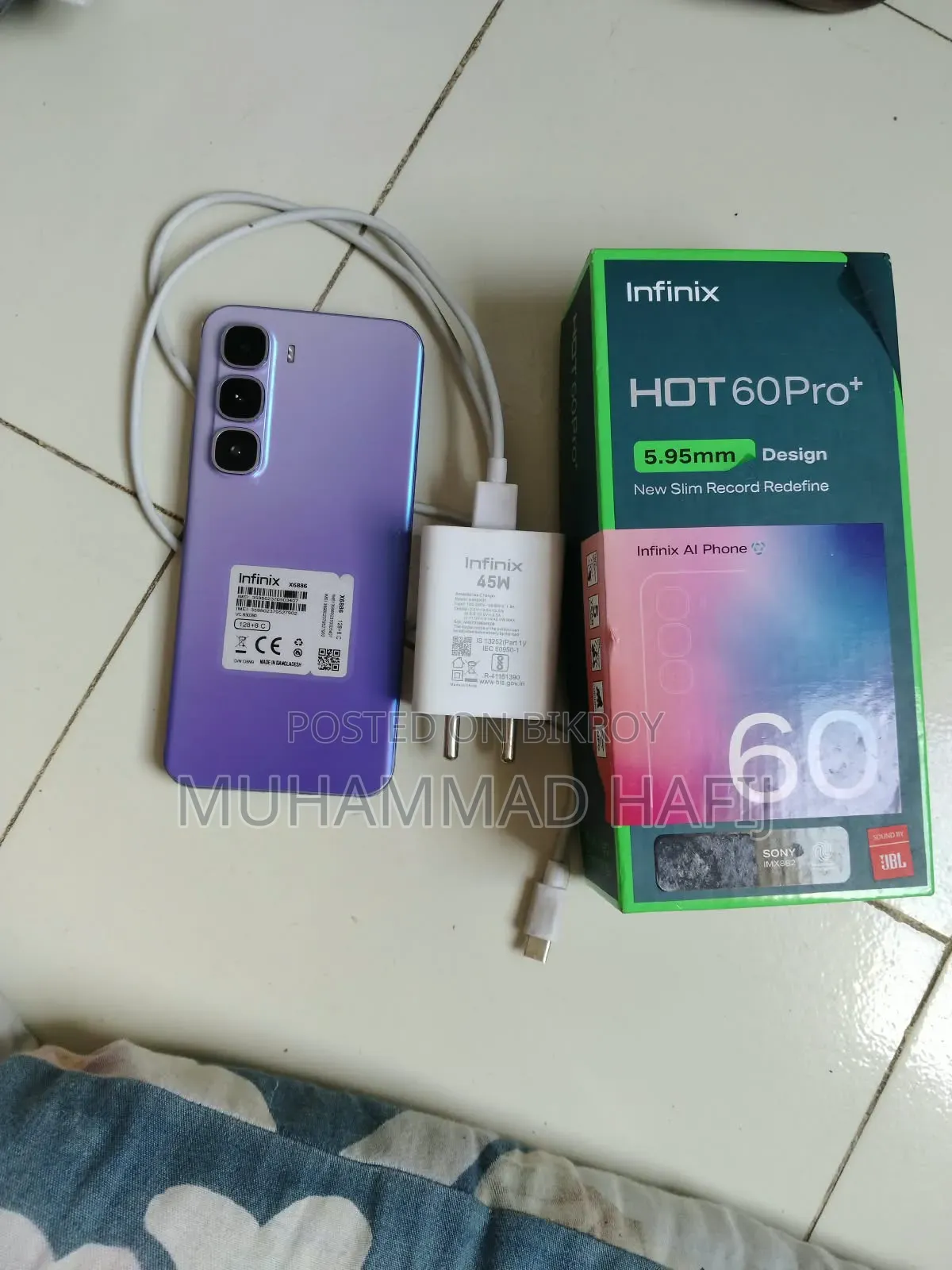 Infinix Hot 60 Pro+ 128 GB