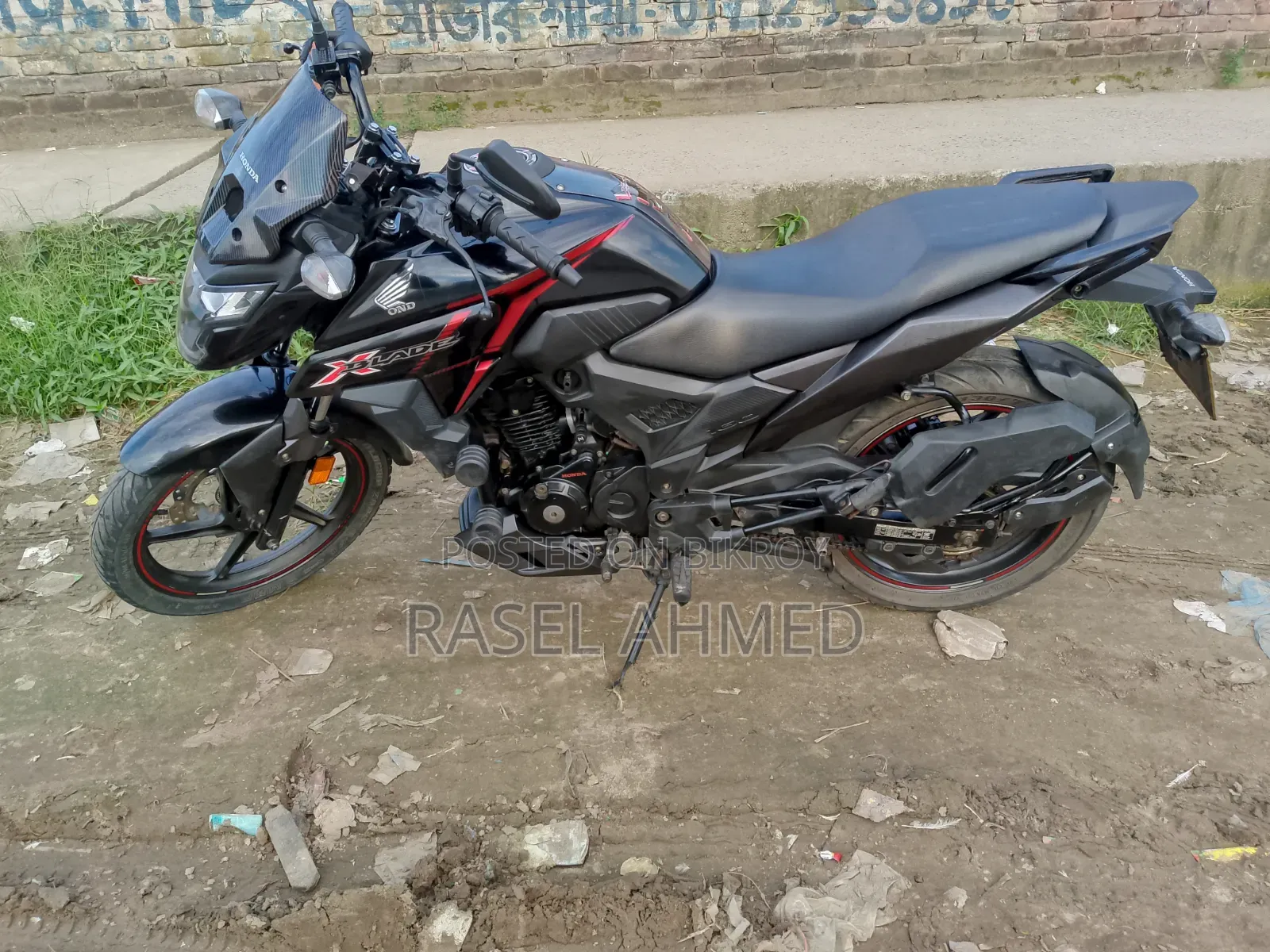 Honda X-Blade 160 2022 Black