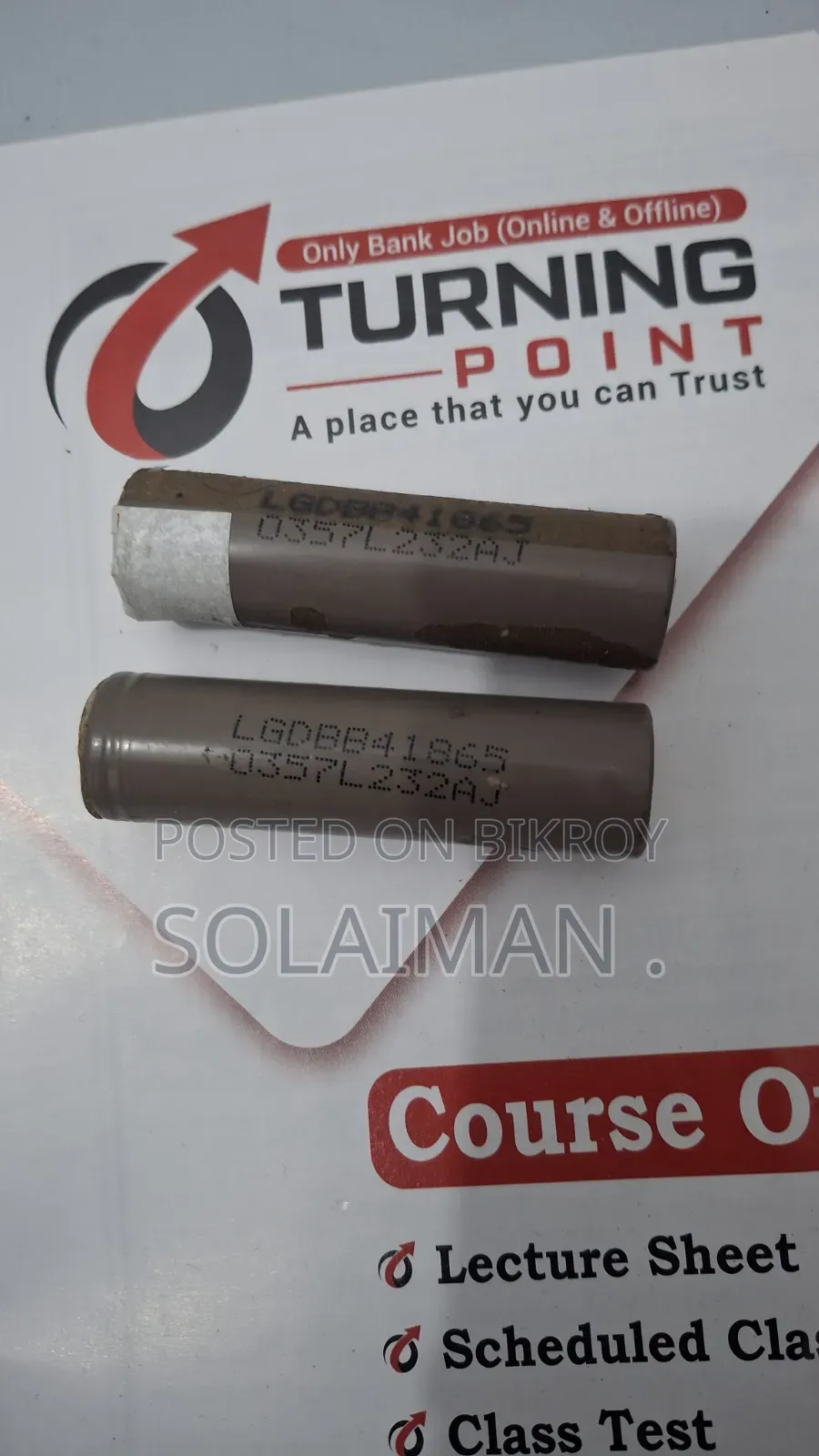 LG 18650 Lithium-Ion Battery