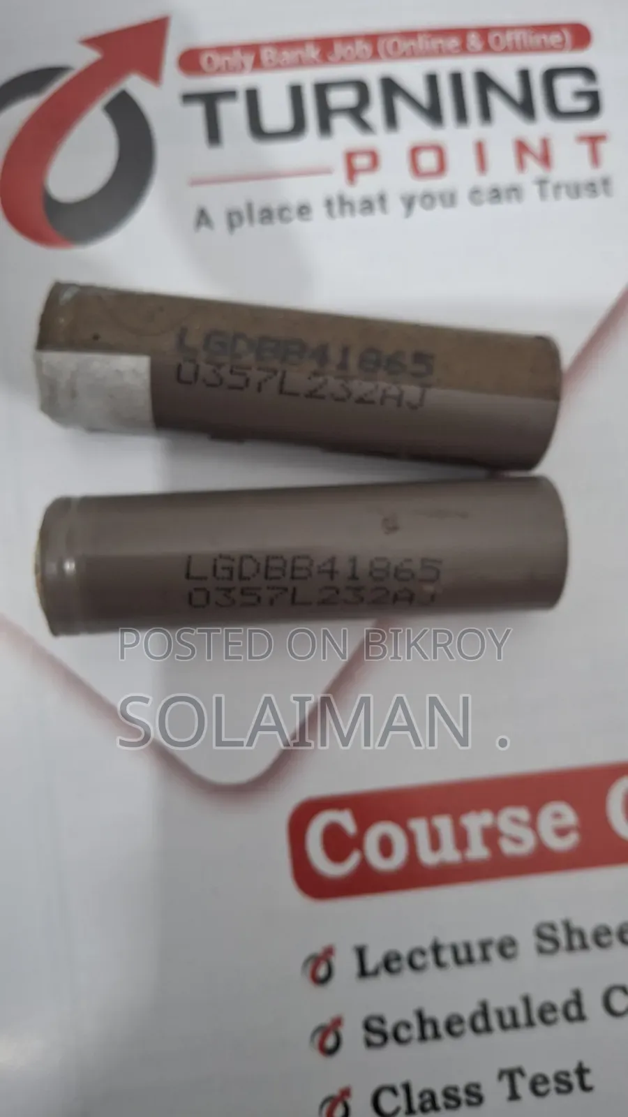 LG 18650 Lithium-Ion Battery