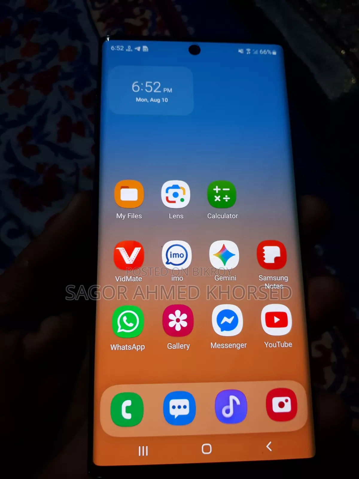 Samsung Galaxy Note 10 5G 256 GB Black
