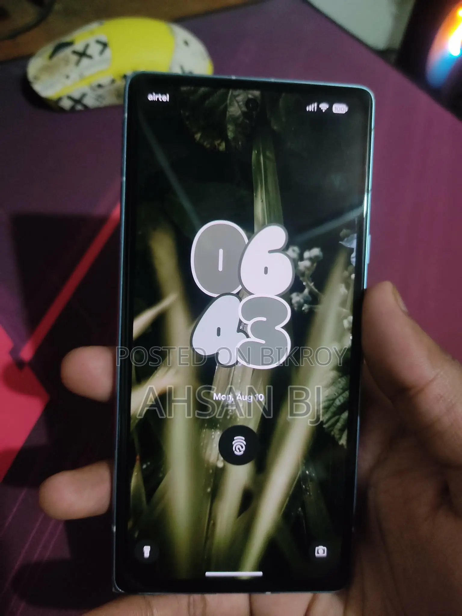 নতুন গুগল পিক্সেল ৭এ ১২৮ জিবি নীল