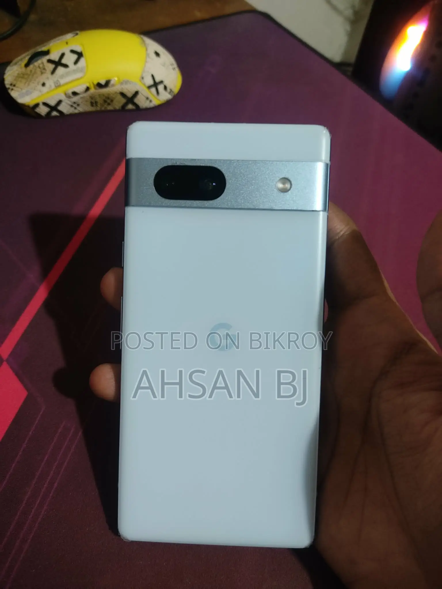 নতুন গুগল পিক্সেল ৭এ ১২৮ জিবি নীল