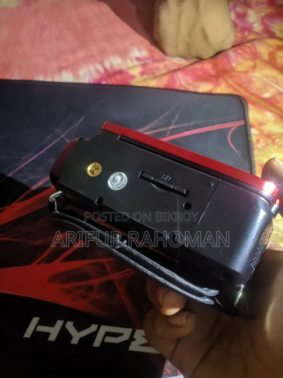 এইচডি ডিজিটাল ভিডিও ক্যামেরা রেকর্ডার | 1080P | 16MP | 16X জুম | 2.4" এলসিডি