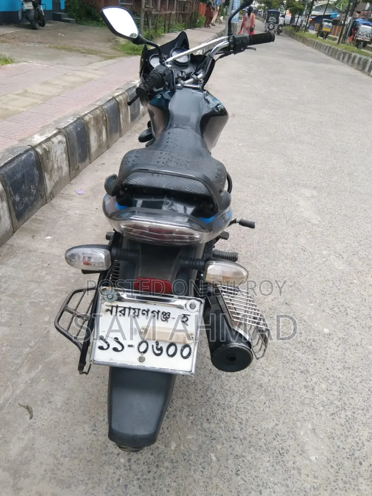 Bajaj Platina 100 2018 Blue